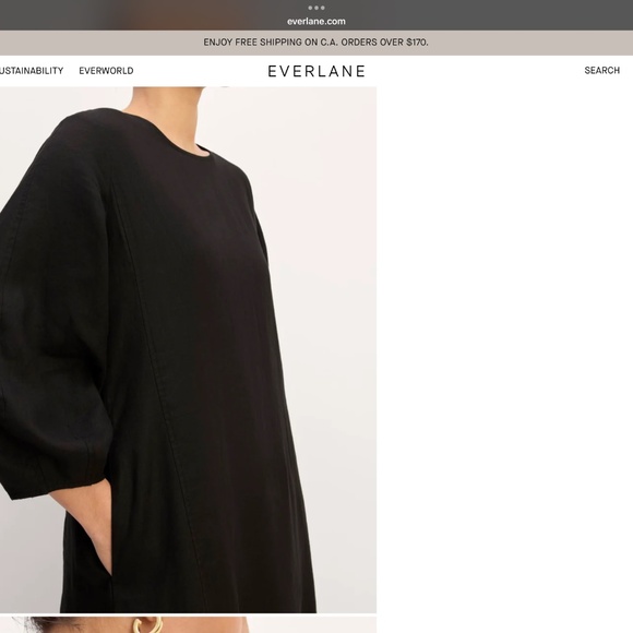 Everlane 100% linen dress - Picture 4 of 6